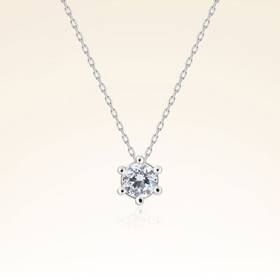 0,20 Karat Pırlanta Tektaş Kolye - Pare Pırlanta