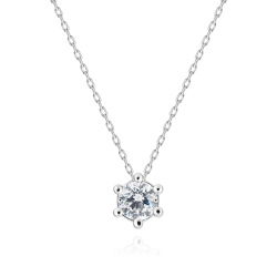 0,20 Karat Pırlanta Tektaş Kolye - PR01467 - 2