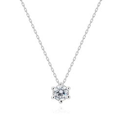 0,20 Karat Pırlanta Tektaş Kolye - PR01467 - 1