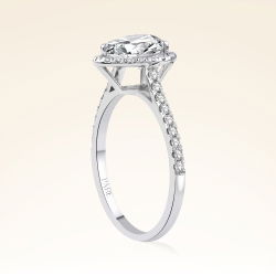 1,25 Karat Pırlanta Topaz Yüzük - PR01576 - 2