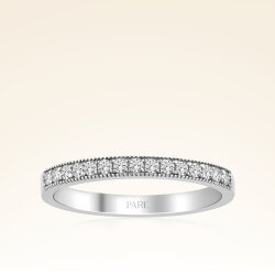 0,18 Karat Pırlanta Yarımtur Yüzük - 1