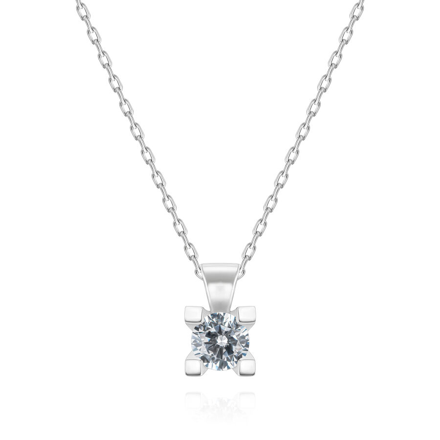 0,25 Karat Tektaş Pırlanta Kolye - PR00488 - 1