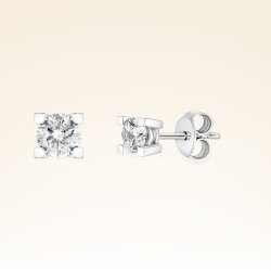 0,60 Karat Tektaş Pırlanta Küpe - PR00507 - 1