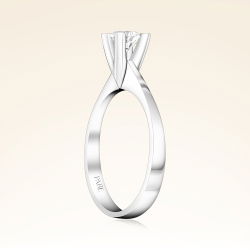 G Renk 0,40 Karat HRD Sertifikalı Tektaş Pırlanta Yüzük - 2